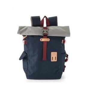 Harvest Label Norikura Rolltop Backpack Navy/Gray